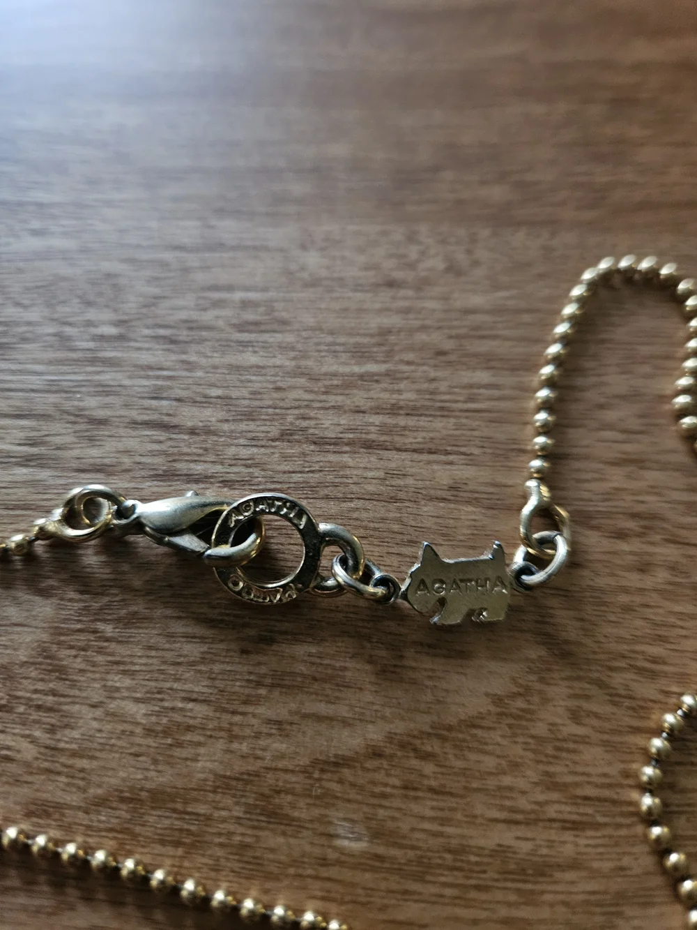 Agatha Paris Scottish Terrier Dog Necklace